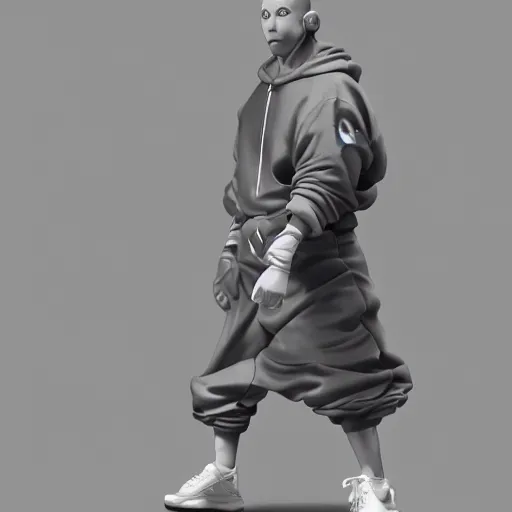 Prompt: franciscan monk wearing air jordan 1s by Range Murata, Katsuhiro Otomo, Yoshitaka Amano, and Artgerm. anime illustration, 3D shadowing effect, 8K resolution