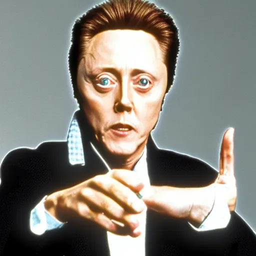 Image similar to christopher walken starring in 90's sitcom