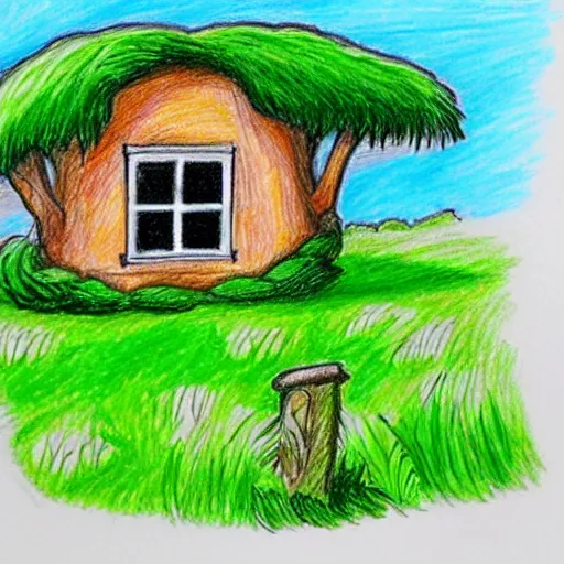 Beautiful House Drawing | Art drawings for kids, House drawing, Beauty art  drawings