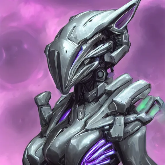 Image similar to extremely detailed mawshot of a giant beautiful stunning goddess anthropomorphic hot robot mecha female dragon, silver sharp streamlined armor, detailed maw, glowing Purple LED eyes, eating a tiny human, food pov, micro pov, vore, dragon art, warframe fanart, Destiny fanart, macro art, furry art, furaffinity, DeviantArt, Eka's Portal, G6