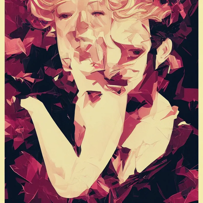 Image similar to cate blanchett, by Sachin Teng + Karol Bak + Rolf Armstrong