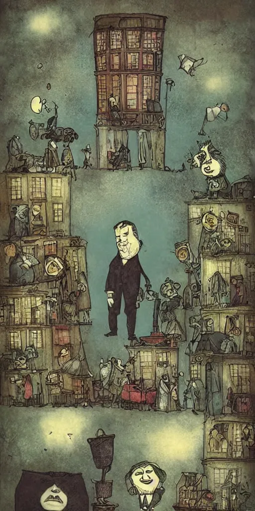 Image similar to a president's day scene by alexander jansson