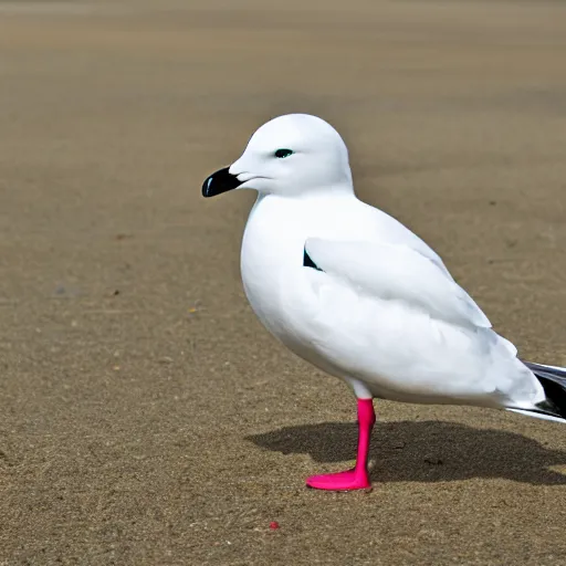 Prompt: the cosmos is a seagull with a dirty n 9 5 mask around its neck