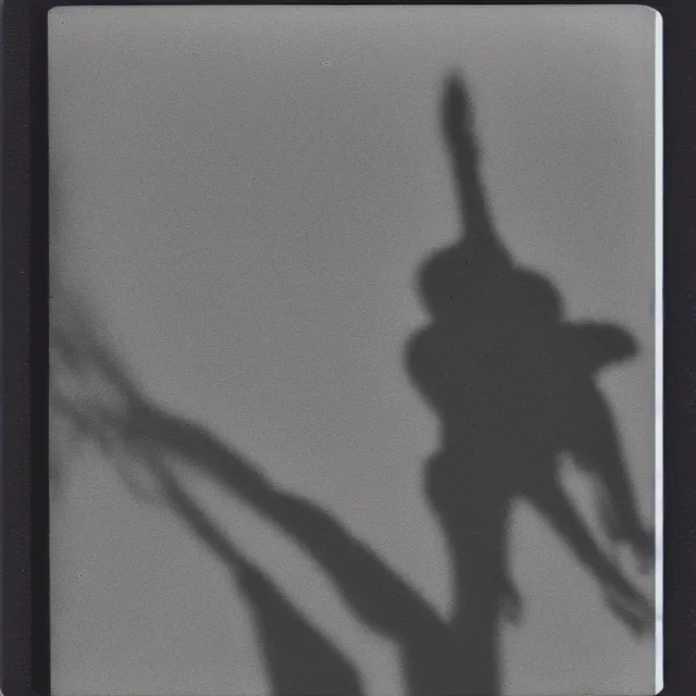 Image similar to shadow demon, polaroid
