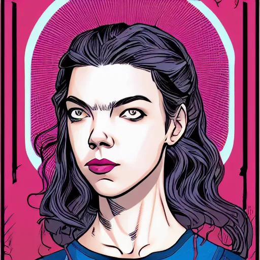 Prompt: portrait of anya taylor - joy, by laurie greasley and james stokoe, 4 k, 8 k