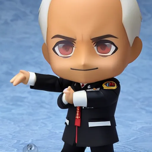 Prompt: biden as An anime Nendoroid