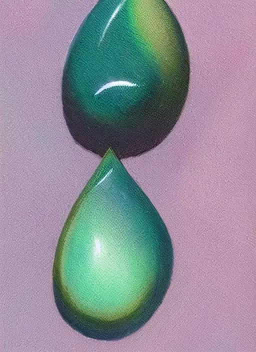 Image similar to portrait of a stunningly beautiful water drop, art by * * * * * * * * * * * * * *