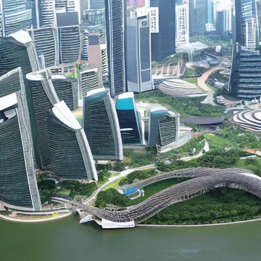 Prompt: singapore in 2 0 5 0