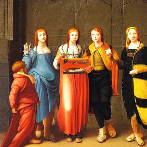 Prompt: Youth, painting, Renaissance style