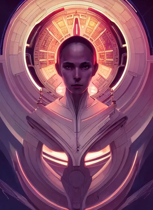 Image similar to symmetry, spaceship intricate, elegant, highly detailed, digital painting, artstation, concept art, smooth, sharp focus, illustration, art by artgerm and greg rutkowski and alphonse mucha