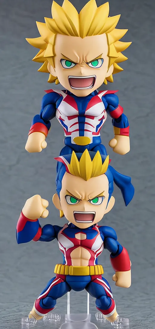 Image similar to (All might), An anime Nendoroid of (All might), figurine, detailed product photo