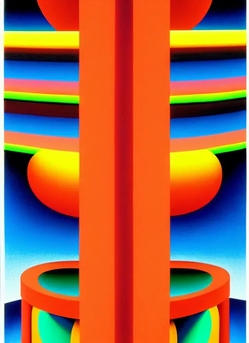 Prompt: abstract tower by shusei nagaoka, kaws, david rudnick, airbrush on canvas, pastell colours, cell shaded, 8 k