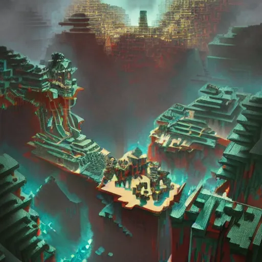 ArtStation - Minecraft Update Design Painting