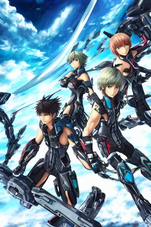 Prompt: xenoblade chronicles x promotional art