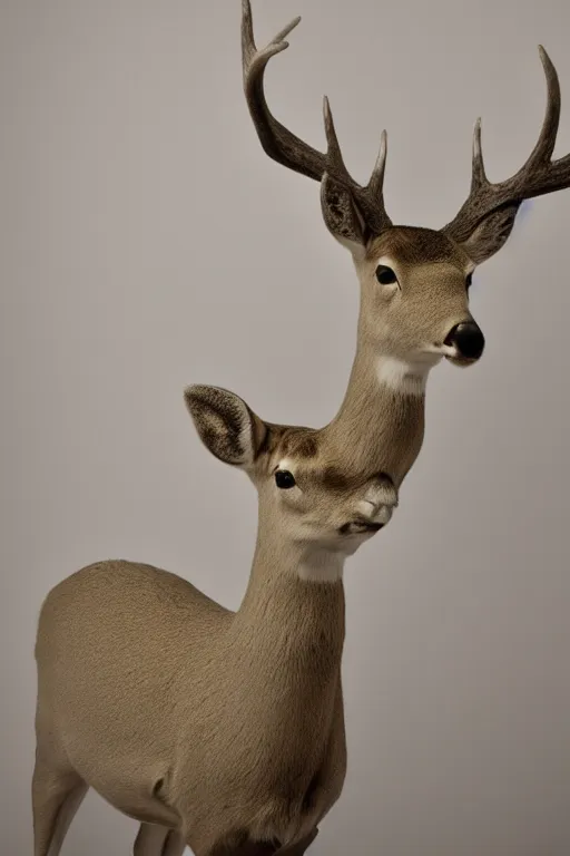 Prompt: an esoteric deer, studio lighting