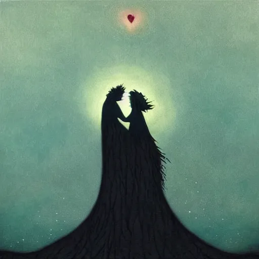 Prompt: love by andy kehoe, masterpiece