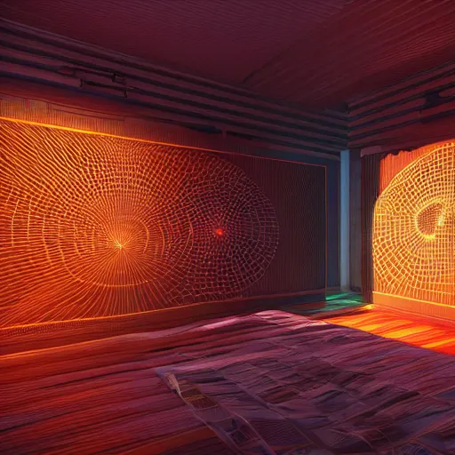 Image similar to a hyperrealistic 3 d render of a dmt trip, photorealism, dramatic lighting, volumetric lighting, 8 k, unreal engine, octane render