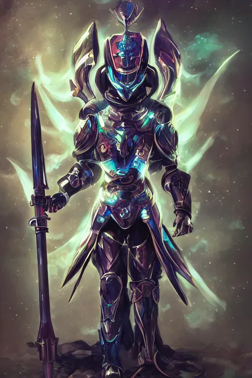 Image similar to helmet armor guardian destiny in witch queen illumination ray tracing hdr fanart arstation by sung choi robot ninja mask and eric pfeiffer and gabriel garza and casper konefal