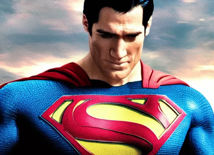Image similar to film still of superman as a!!! skinny very skinny skinny slim weak man very skinny no muscle skinny skinny!!! in the new superman movie
