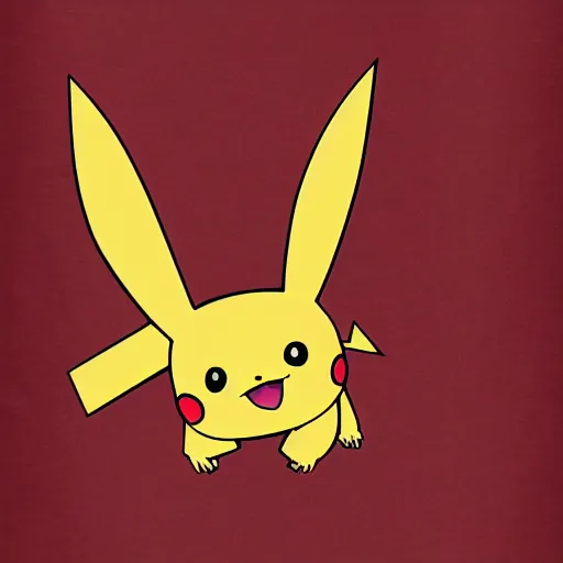 Image similar to merge of pikachu and a bat