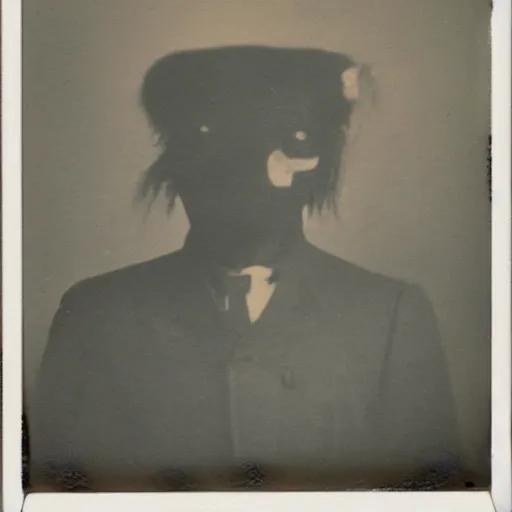 Prompt: this terrifying polaroid was found in the national archives