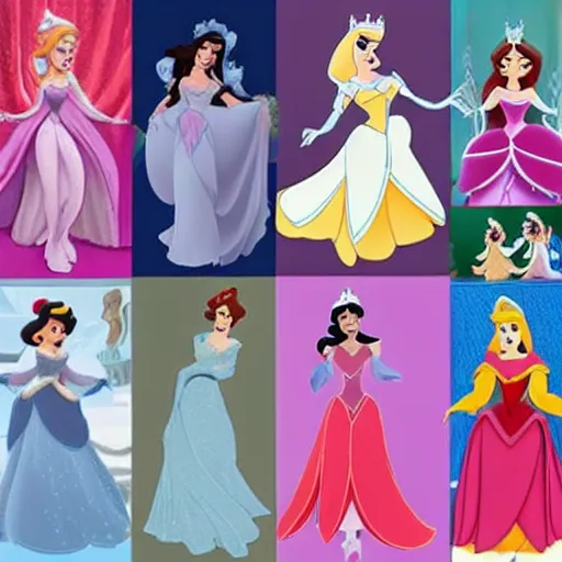 Image similar to who is the most beautiful Disney princess?