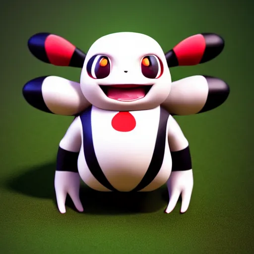 Prompt: photography of a realistic mr mime animal, ultra detailed, 8 k, cinematic lighting, natural background, trending on artstation, pokemon