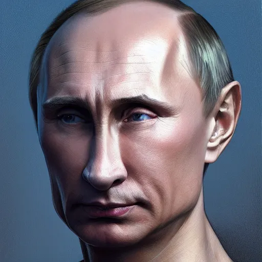 Image similar to Portrain of Vladimir Putin with a pig nose, intricate, highly detailed, digital painting, artstation, concept art, smooth, sharp focus, illustration, art by artgerm and greg rutkowski and alphonse mucha
