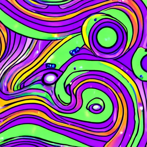 Image similar to teletubbie acidwave