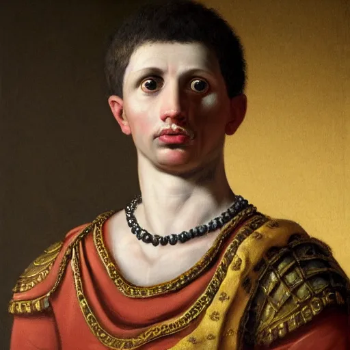 A 17th century Baroque Painting of Augustus, portrait | Stable ...