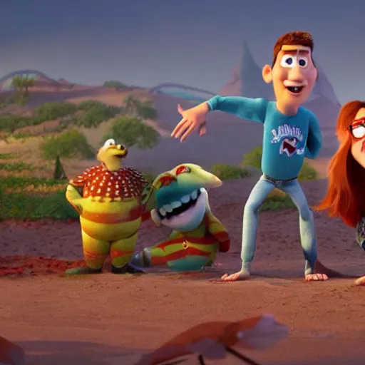 Prompt: 3D Pixar American Pie Movie octane render 8K hyper detailed 4D ArtStation top trending directed by James Cameron starring Jared Leto 10:9 aspect ratio ultra HD