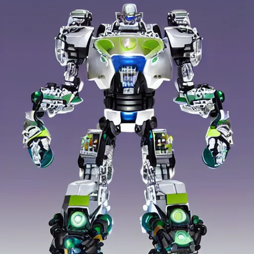 Image similar to Bionicles character with the face of Joe Biden