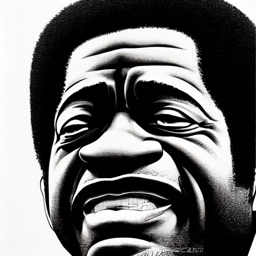 Image similar to al green by clyde caldwell, ilya kuvshinov, rossdraw, very detailed