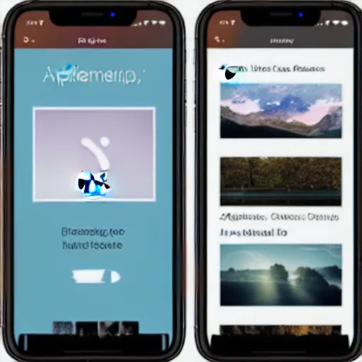 Image similar to aesthetic app by Apple, executive presentation