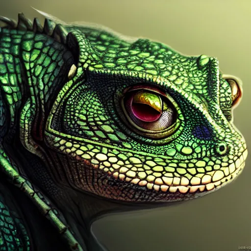 Image similar to Mark Zuckerberg as a lizard, closeup, D&D, fantasy, intricate, elegant, highly detailed, digital painting, artstation, concept art, matte, sharp focus, illustration