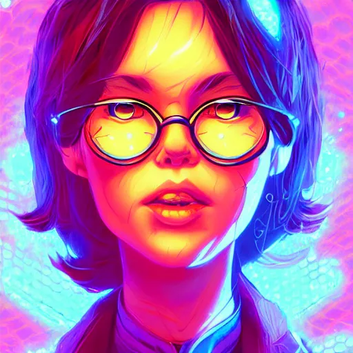 Image similar to skill magic geek inside matrix deepdream radiating a glowing aura stuff loot legends stylized digital illustration video game icon artstation lois van baarle, ilya kuvshinov, rossdraws,