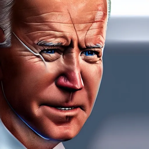 Image similar to joe biden as james bond, hyper realistic, amazing detail digital art, cgsociety, artstation