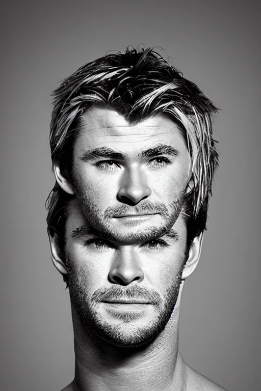 Prompt: 📷 chris hemsworth made of ham, made of food, head portrait, dynamic lighting, 4 k