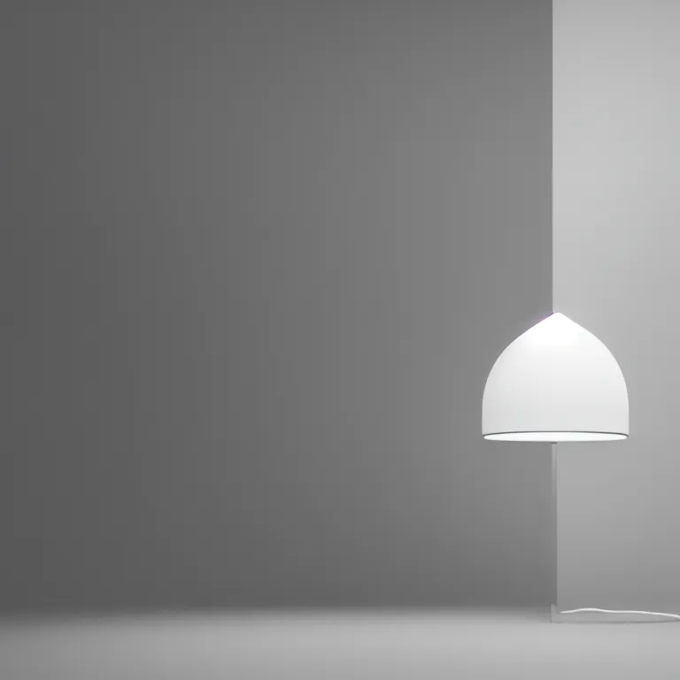 Image similar to beautiful modern minimal lamp, designed by apple, concept art, 3 d render in octane, zbrush, perfect composition, beautiful detailed intricate insanely detailed octane render trending on artstation, 8 k artistic photography, photorealistic, soft natural volumetric cinematic perfect light, chiaroscuro, award - winning design, masterpiece, studio photography, product photo