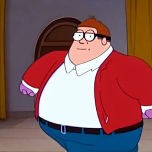 Prompt: Peter Griffin in a Pixar Movie, movie still