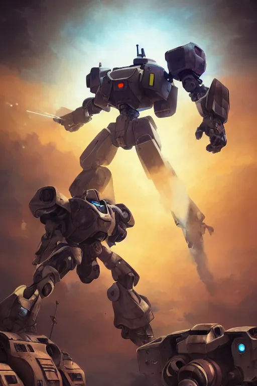 Image similar to mechwarrior 5 : mercenaries mech megaman transformer robot boss tank engine game octane render, 4 k, hd 2 0 2 2 3 d cgi rtx hdr style chrome reflexion glow fanart jesper ejsing, by rhads, makoto shinkai borderlands and by feng zhu rossdraws artstation by digital cinematic pixar and disney unreal zbrush central hardmesh