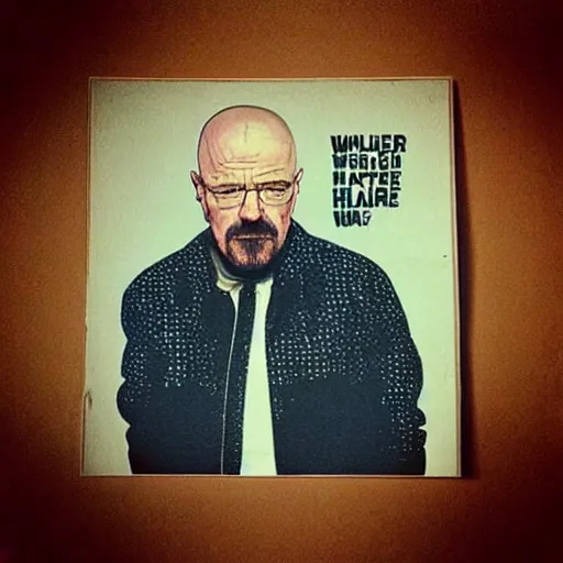 Image similar to “Walter White if he was played by Harry Styles, portrait”