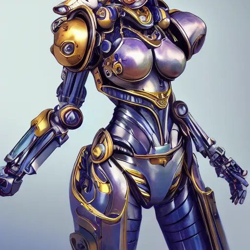 Image similar to studio portrait of lawful good colorful female holy mecha paladin absurdly beautiful, elegant, young sensual graceful woman, ultrafine hyperrealistic detailed face illustration by kim jung gi, irakli nadar, intricate linework, sharp focus, bright colors, matte, octopath traveler, final fantasy, unreal engine highly rendered, global illumination, radiant light, intricate environment