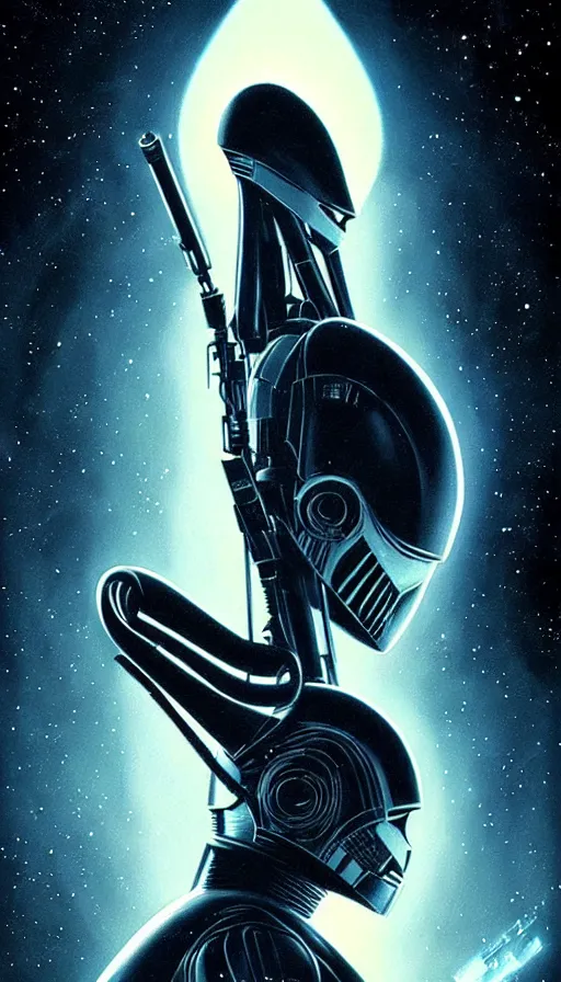 Image similar to exquisite alien poster art by lucasfilm, 8 k, denoised