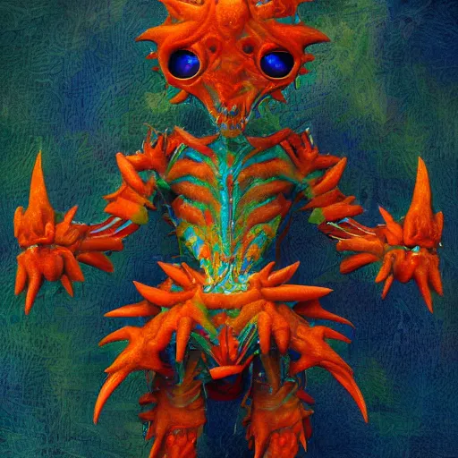 Prompt: 5th-dimensional creature