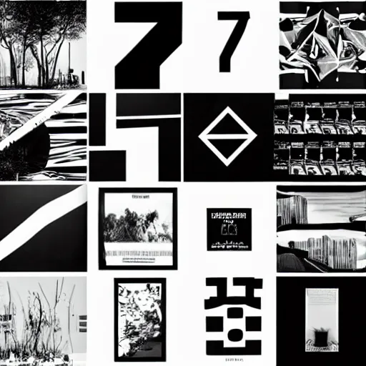 Prompt: black on white graphic design in style of david rudnick, eric hu, y 2 k,