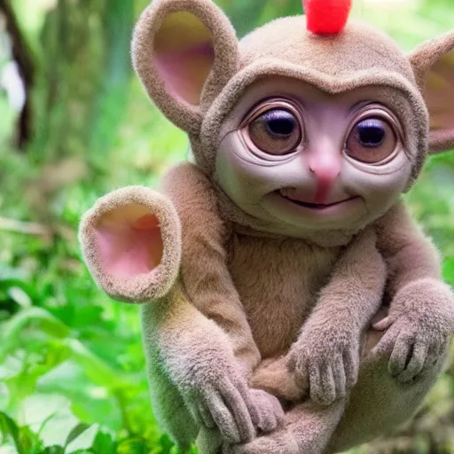 Image similar to Teletubbies tarsier