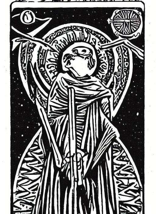 Image similar to blank tarot card