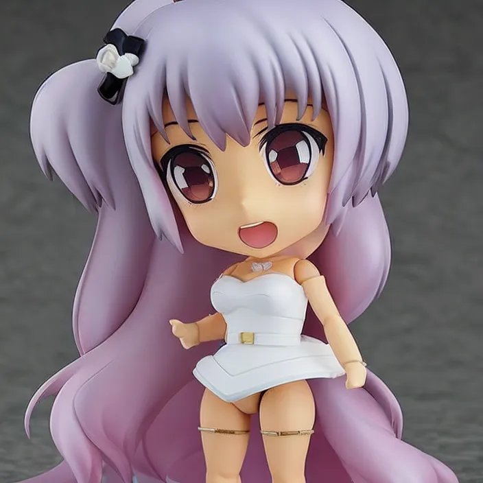 Prompt: ariana grande, an anime nendoroid of ariana grande, figurine, detailed product photo