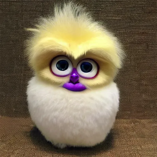 Image similar to Furby that looks like Donald Trump, ebay listing